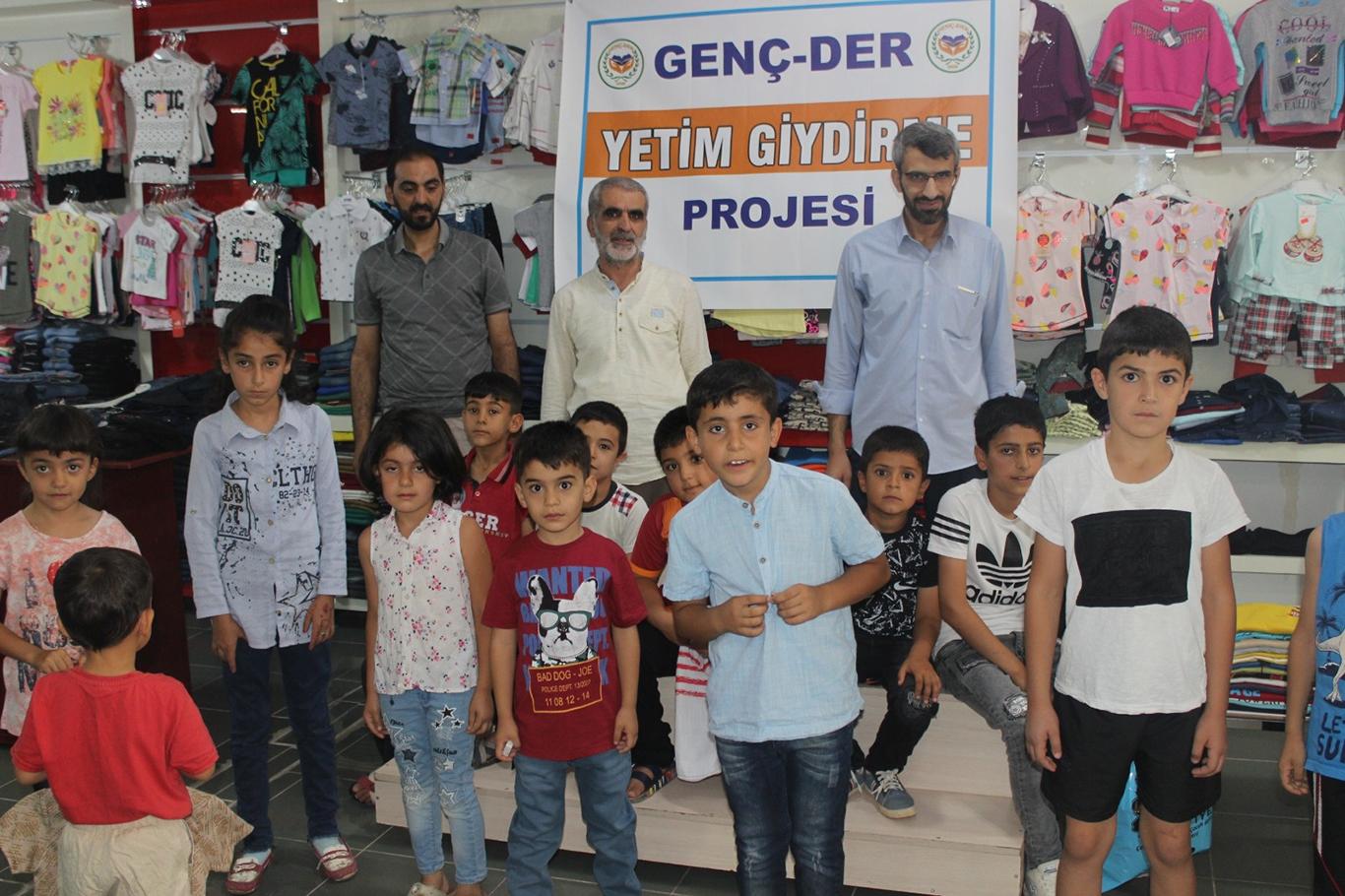 Genç Der, Kurban Bayram'ı öncesinde yetimlerin yüzünü güldürdü Genç Der, Kurban Bayram'ı öncesinde yetimlerin yüzünü güldürdü